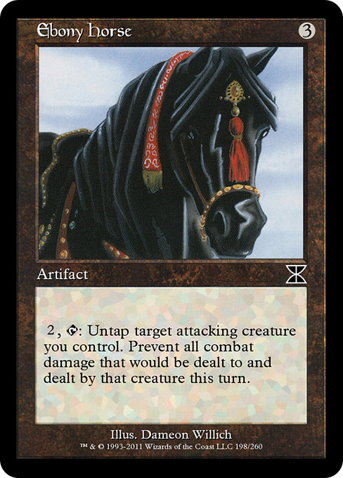 Ebony Horse - Masters Edition IV Common Card