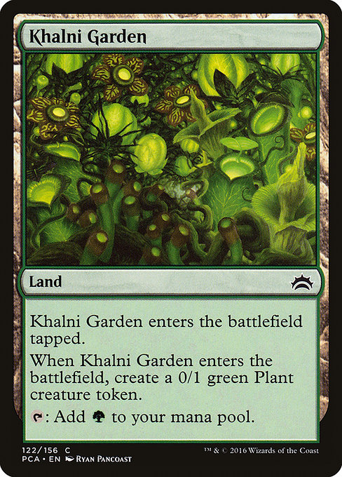 Khalni Garden - Planechase Anthology Common Card