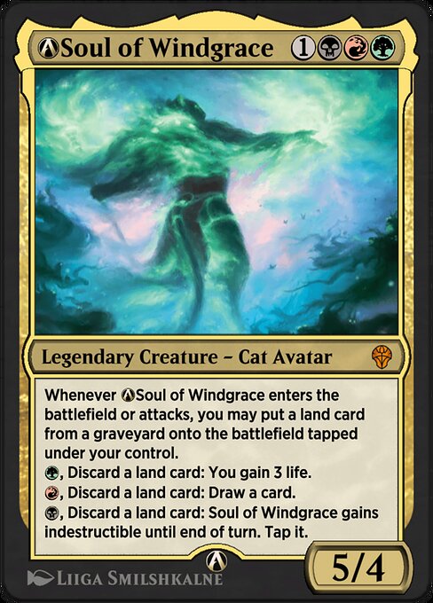 A-Soul of Windgrace - Dominaria United Mythic Card