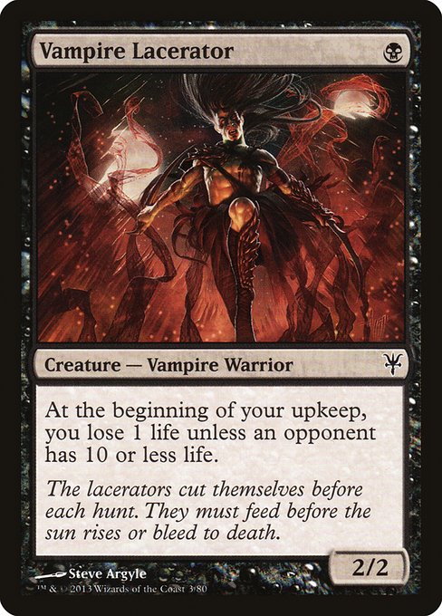 Vampire Lacerator - Duel Decks: Sorin vs. Tibalt Common Card