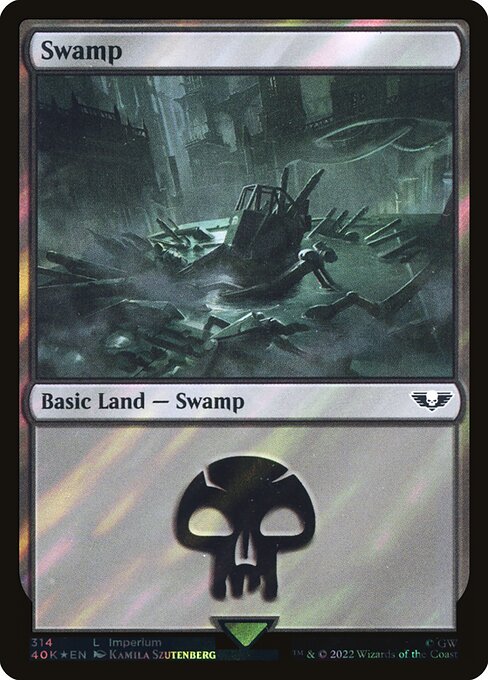 Swamp - Warhammer 40,000 Commander Common Card