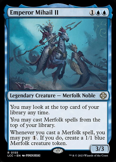 Emperor Mihail II - The Lost Caverns of Ixalan Commander Rare Card