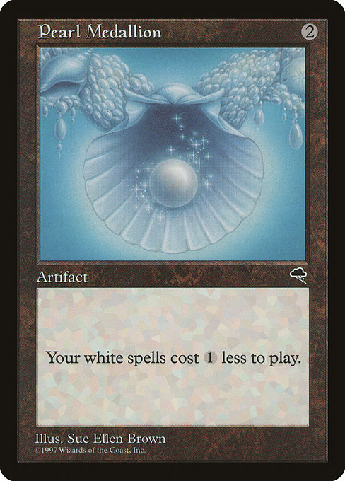 Pearl Medallion - Tempest Rare Card