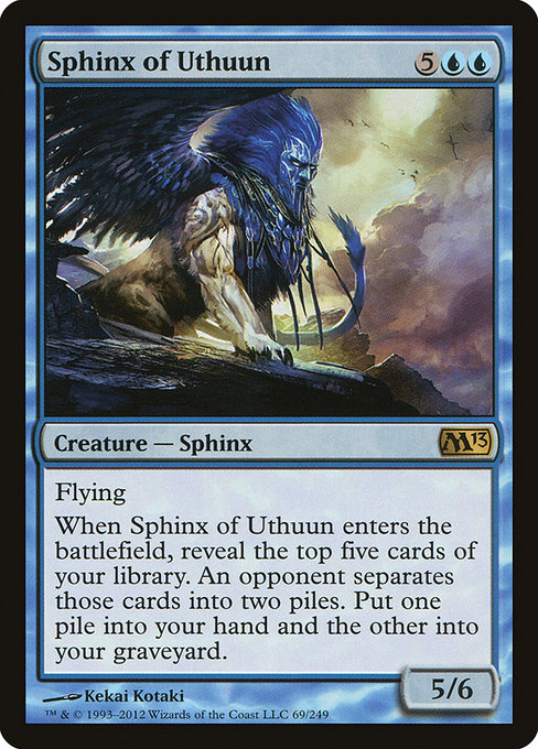 Sphinx of Uthuun - Magic 2013 Rare Card