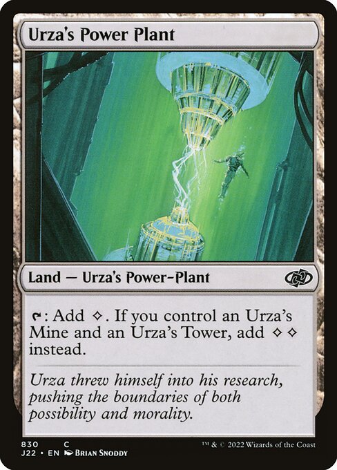 Urza's Power Plant - Jumpstart 2022 Common Card