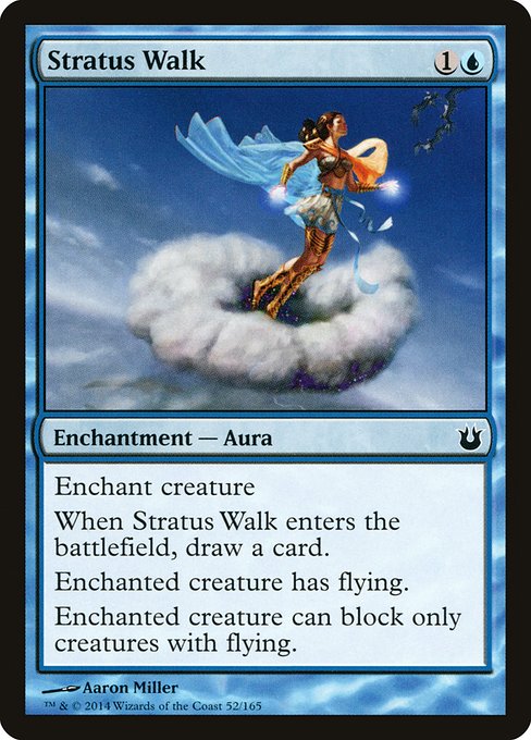 Stratus Walk - Born of the Gods Common Card