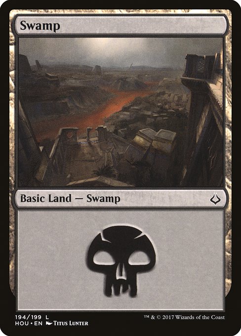 Swamp - Hour of Devastation Common Card