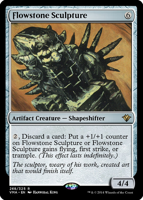 Flowstone Sculpture - Vintage Masters Rare Card