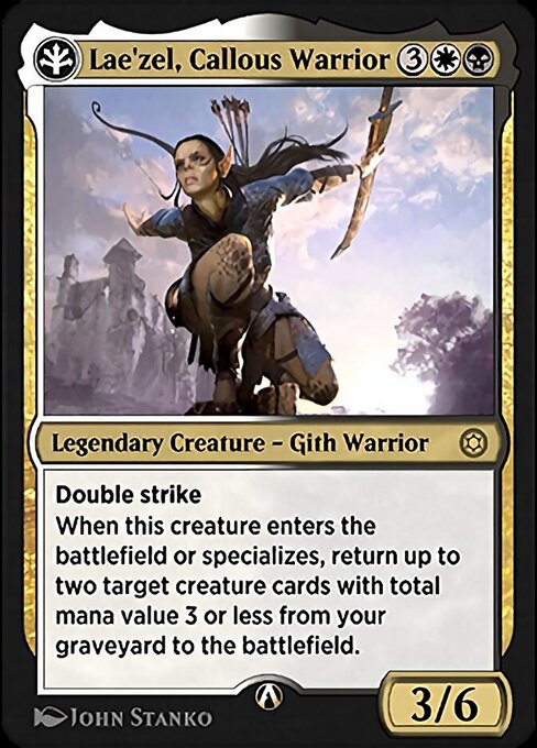Lae'zel, Callous Warrior - Alchemy Horizons: Baldur's Gate Rare Card