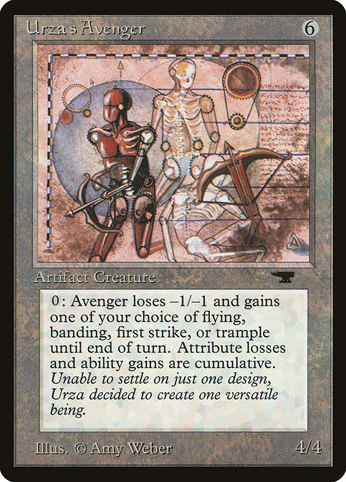 Urza's Avenger - Antiquities Rare Card