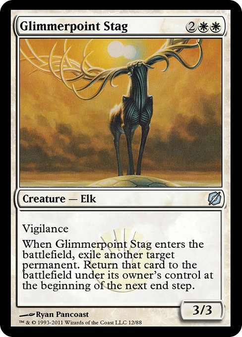 Glimmerpoint Stag - Duel Decks: Mirrodin Pure vs. New Phyrexia Uncommon Card