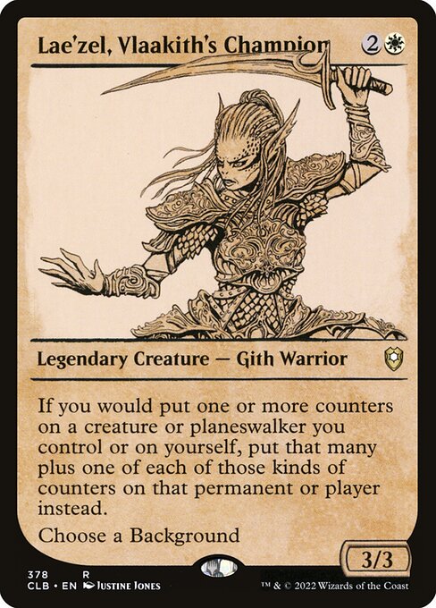 Lae'zel, Vlaakith's Champion - Commander Legends: Battle for Baldur's Gate Rare Card