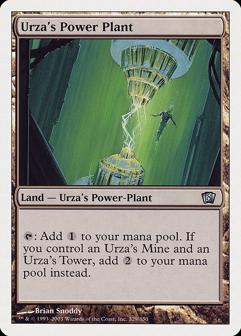 Urza's Power Plant - Eighth Edition Uncommon Card