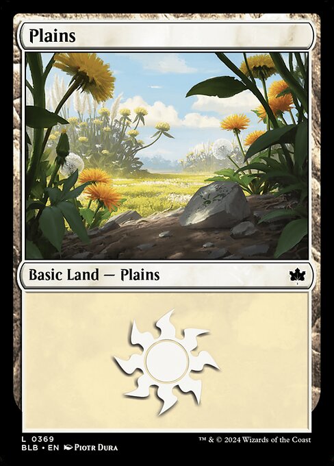 Plains - Bloomburrow Common Card
