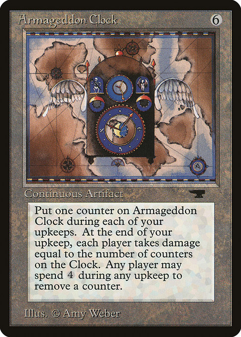 Armageddon Clock - Antiquities Uncommon Card