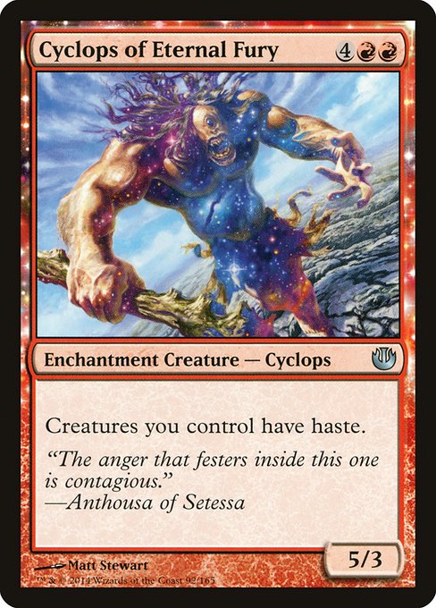 Cyclops of Eternal Fury - Journey into Nyx Uncommon Card