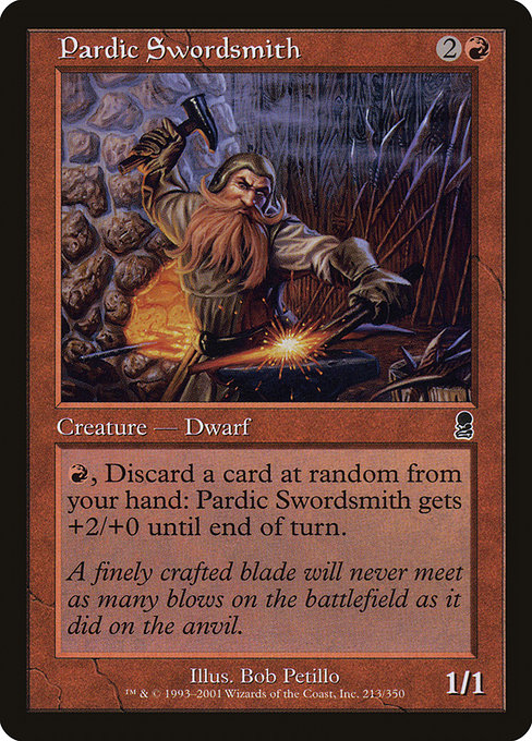 Pardic Swordsmith - Odyssey Common Card