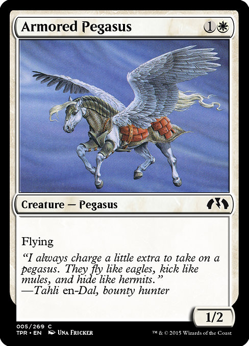Armored Pegasus - Tempest Remastered Common Card