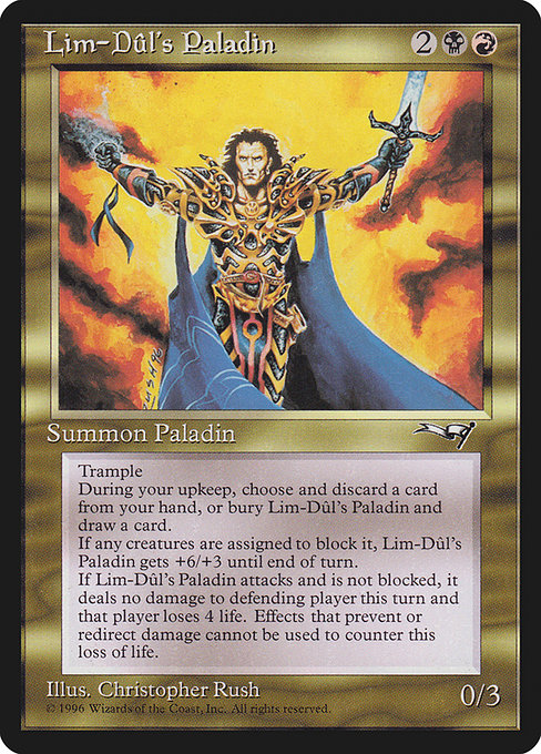 Lim-Dûl's Paladin - Alliances Uncommon Card