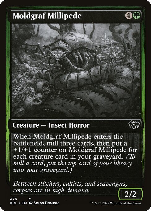 Moldgraf Millipede - Innistrad: Double Feature Common Card