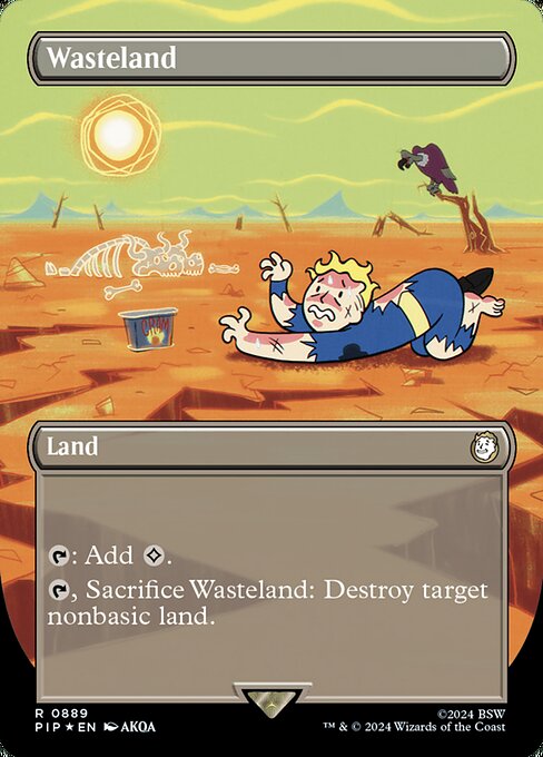 Wasteland - Fallout Rare Card