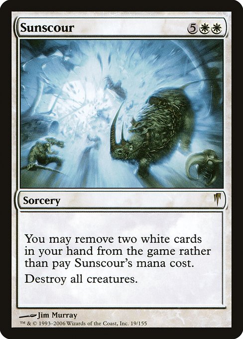 Sunscour - Coldsnap Rare Card