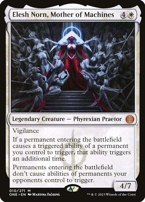 Elesh Norn, Mother of Machines - Phyrexia: All Will Be One Mythic Card