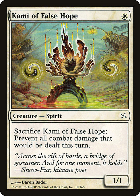 Kami of False Hope - Betrayers of Kamigawa Common Card