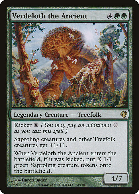 Verdeloth the Ancient - Archenemy Rare Card
