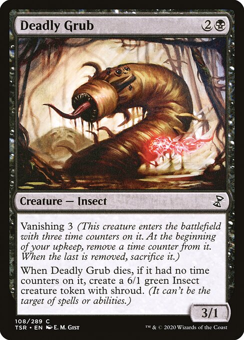 Deadly Grub - Time Spiral Remastered Common Card