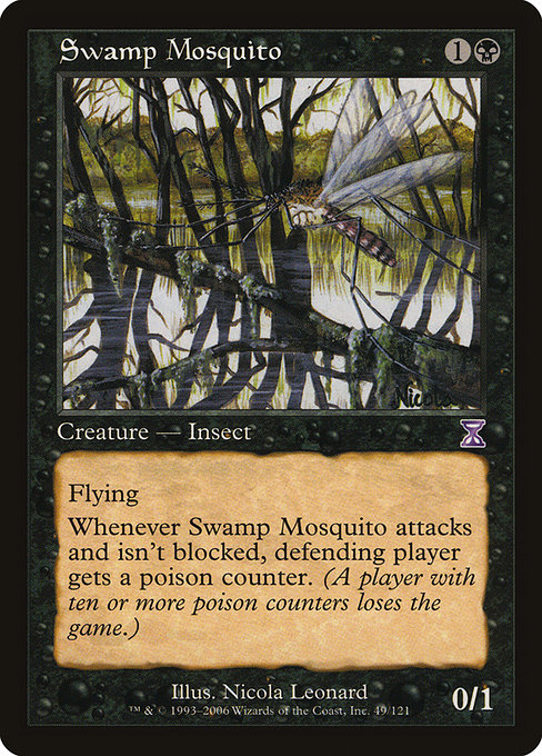 Swamp Mosquito - Time Spiral Timeshifted Special Card