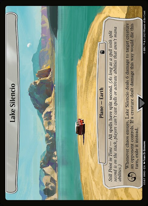 Lake Silencio - Doctor Who Common Card