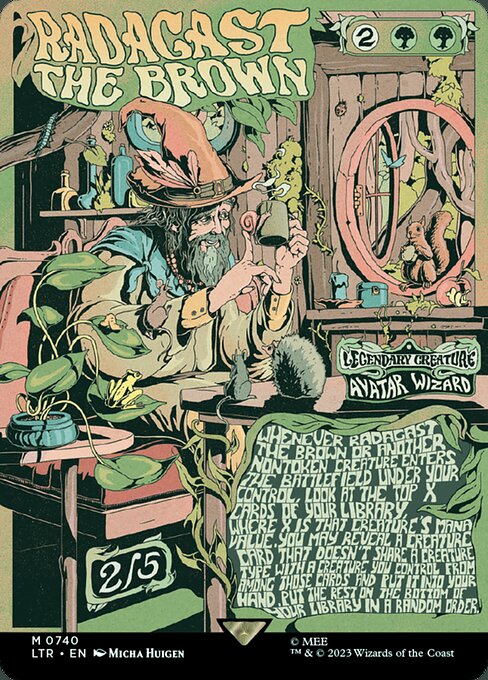 Radagast the Brown - The Lord of the Rings: Tales of Middle-earth Mythic Card