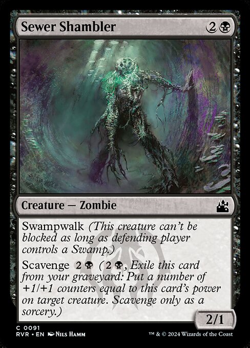Sewer Shambler - Ravnica Remastered Common Card