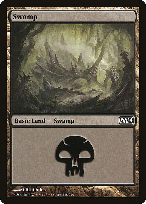 Swamp - Magic 2014 Common Card