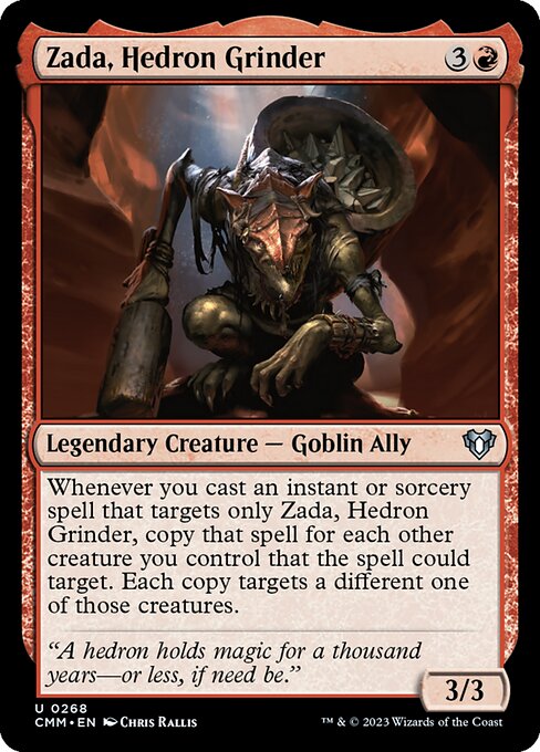 Zada, Hedron Grinder - Commander Masters Uncommon Card