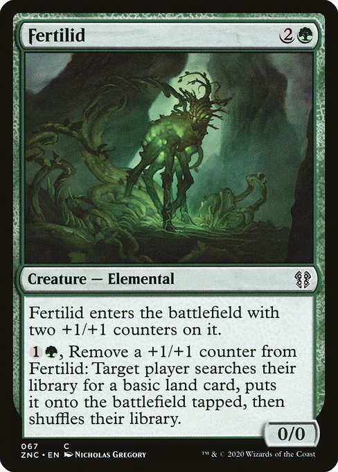 Fertilid - Zendikar Rising Commander Common Card