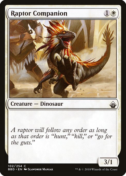 Raptor Companion - Battlebond Common Card