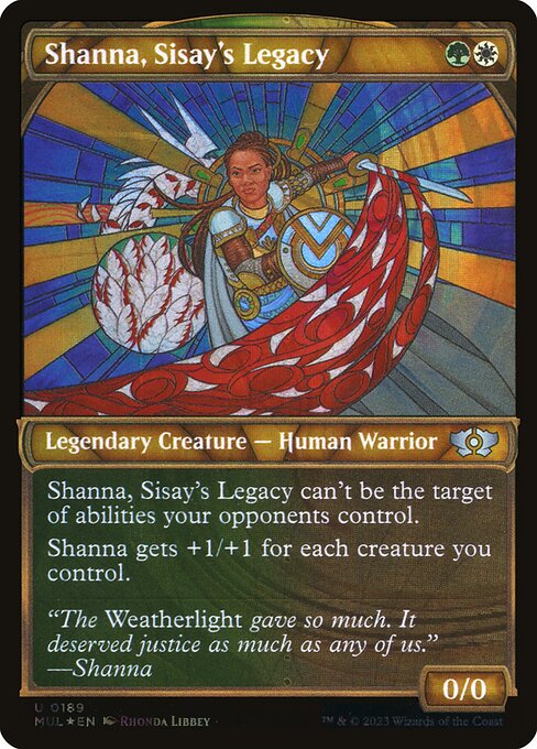 Shanna, Sisay's Legacy - Multiverse Legends Uncommon Card
