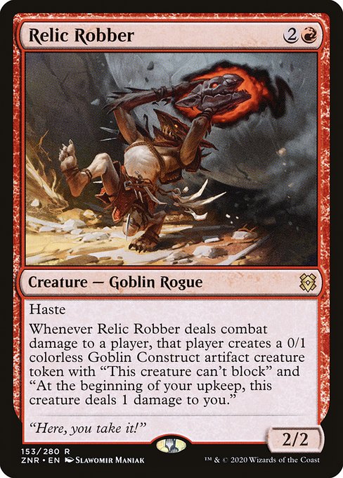 Relic Robber - Zendikar Rising Rare Card