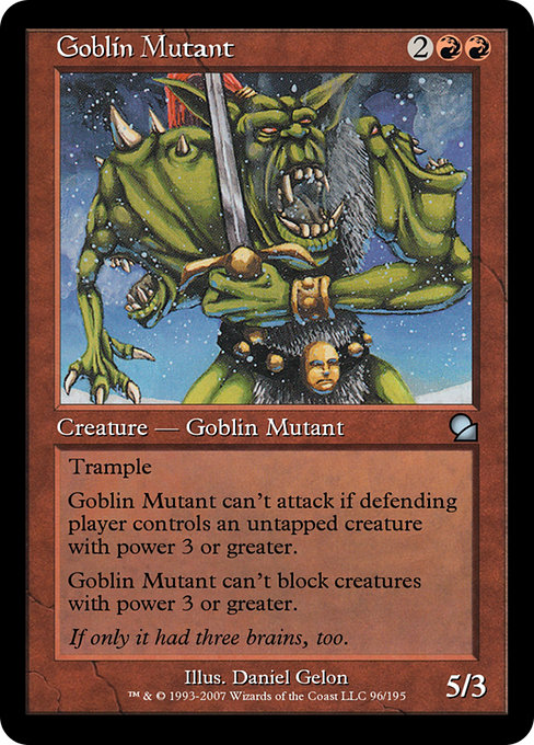 Goblin Mutant - Masters Edition Uncommon Card