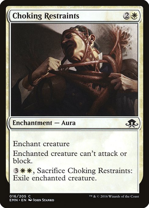 Choking Restraints - Eldritch Moon Common Card