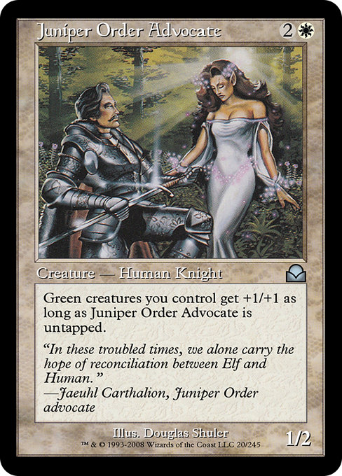 Juniper Order Advocate - Masters Edition II Uncommon Card