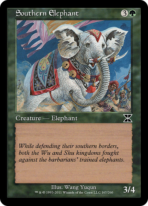 Southern Elephant - Masters Edition IV Common Card