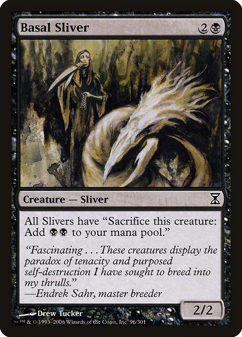 Basal Sliver - Time Spiral Common Card