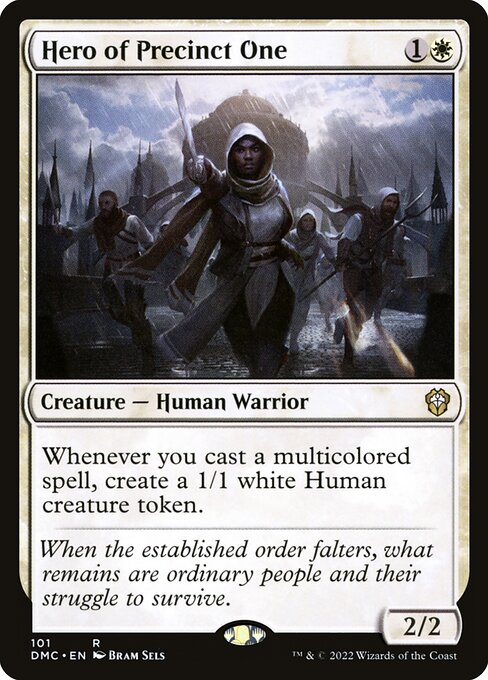 Hero of Precinct One - Dominaria United Commander Rare Card