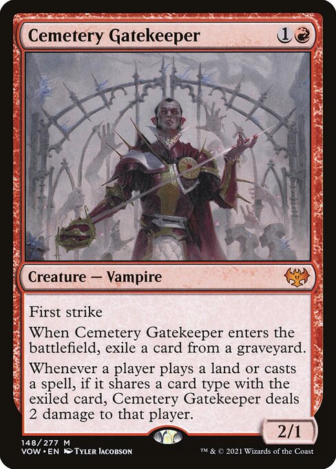 Cemetery Gatekeeper - Innistrad: Crimson Vow Mythic Card