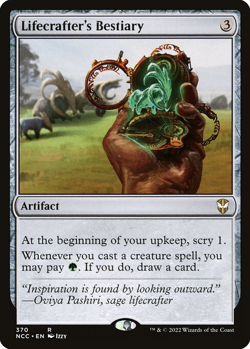 Lifecrafter's Bestiary - New Capenna Commander Rare Card