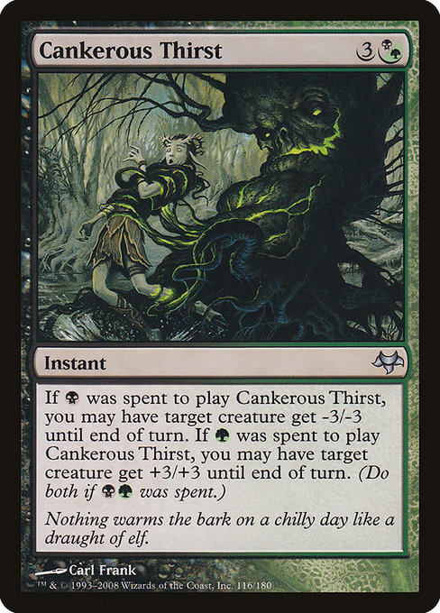 Cankerous Thirst - Eventide Uncommon Card