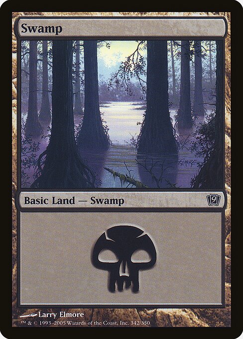 Swamp - Ninth Edition Common Card